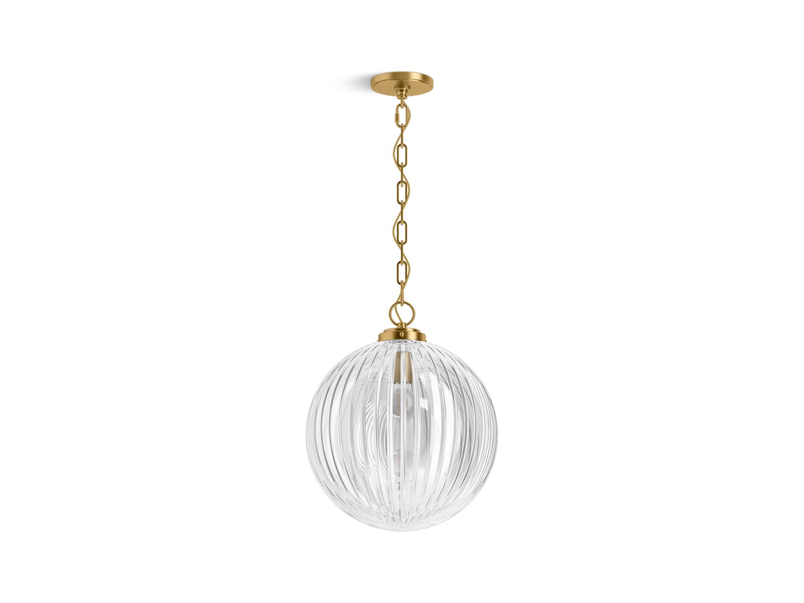 KOHLER K-32259-PE01-2GL Embra by Studio McGee 14" pendant - Brushed Moderne Brass