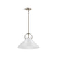 KOHLER K-32261-PE01-BNL Kernen By Studio Mcgee 18" Pendant In Brushed Nickel