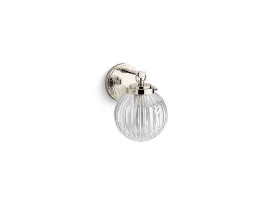 KOHLER K-32252-SC01-SNL Embra By Studio Mcgee One-Light Sconce In Polished Nickel