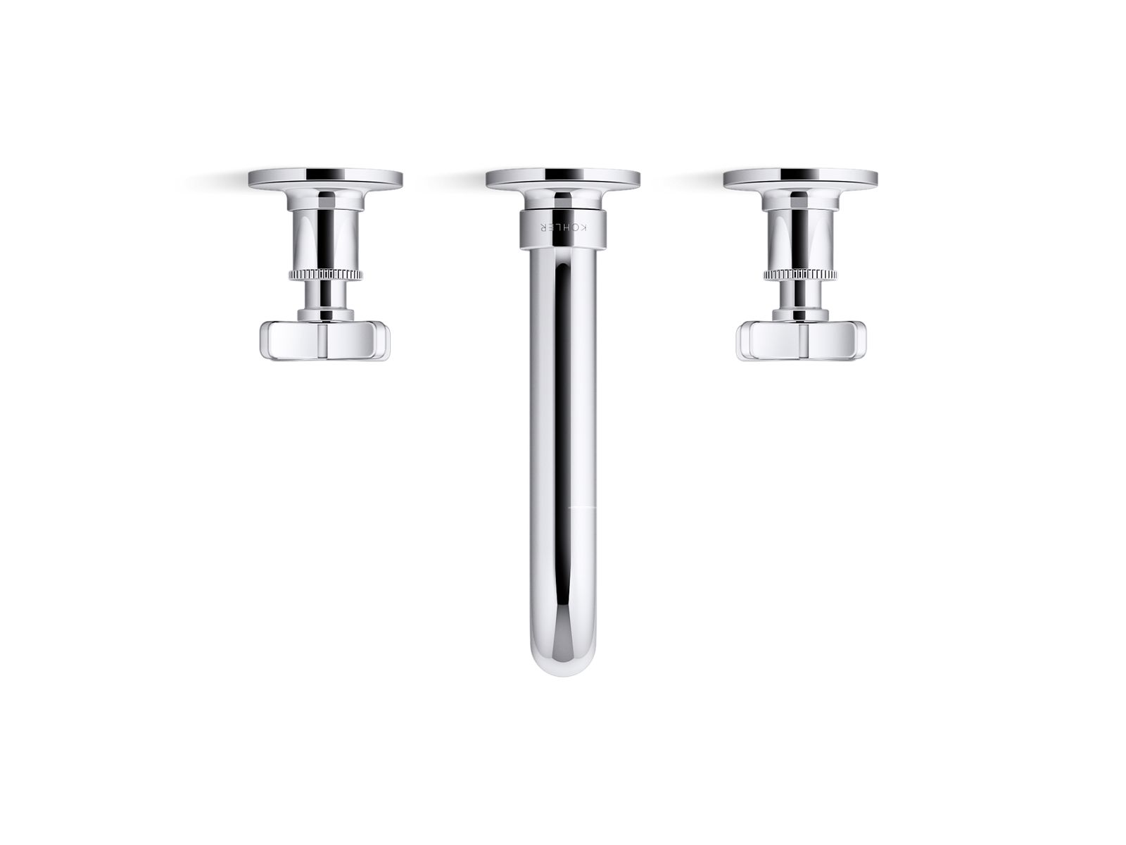 KOHLER K-T35910-3-SN Castia By Studio Mcgee Wall-Mount Bath Faucet Trim - Vibrant Polished Nickel