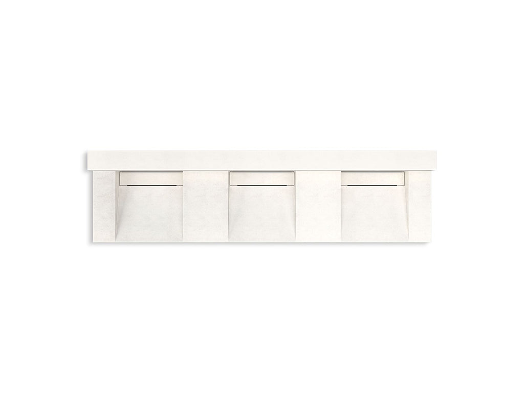 KOHLER K-81026-BSS-KCR Constellation 90" Wall-Mount Basin Lavatory System With Backsplash - Arrow Root