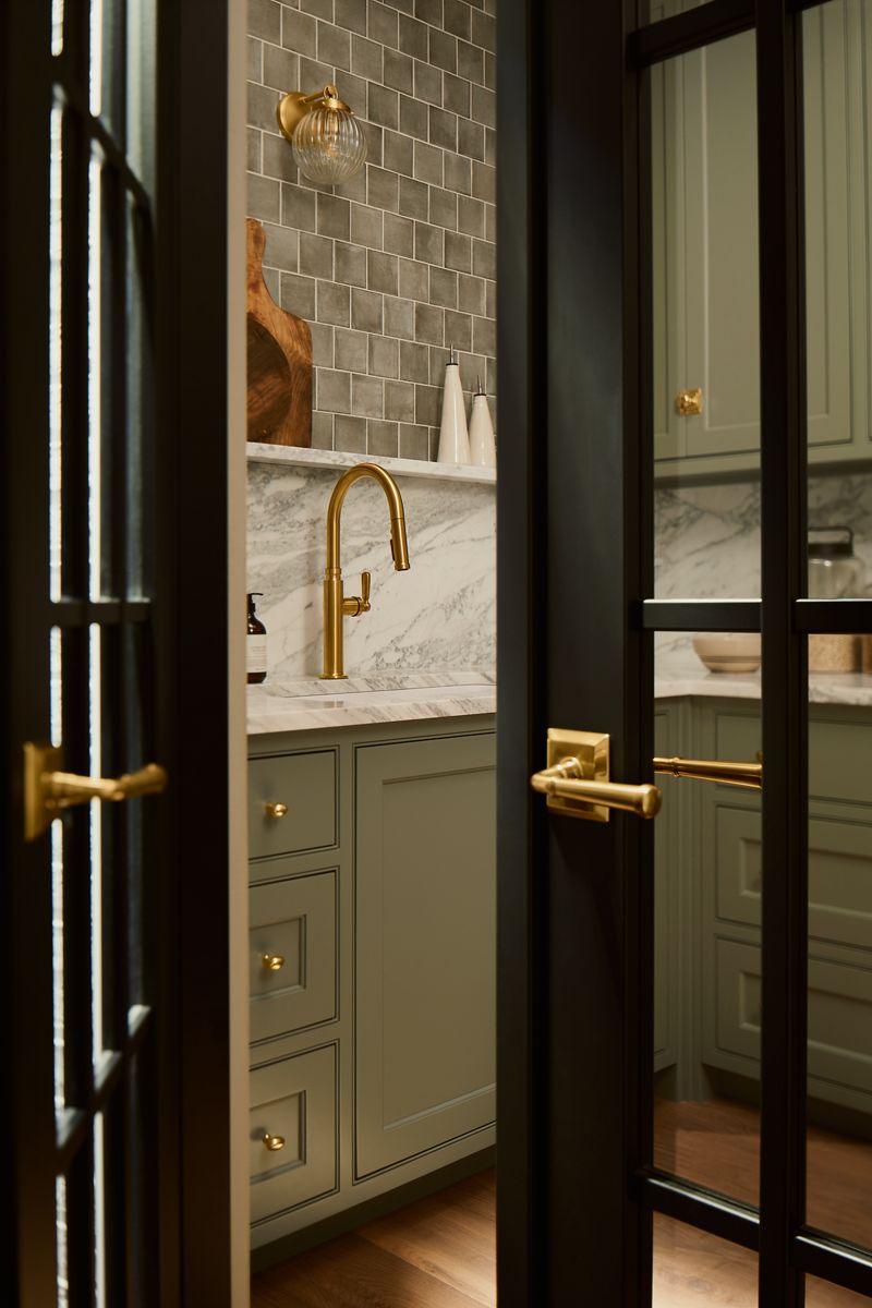 KOHLER K-28358-VS Edalyn By Studio Mcgee Pull-Down Kitchen Sink Faucet With Three-Function Sprayhead - Vibrant Stainless