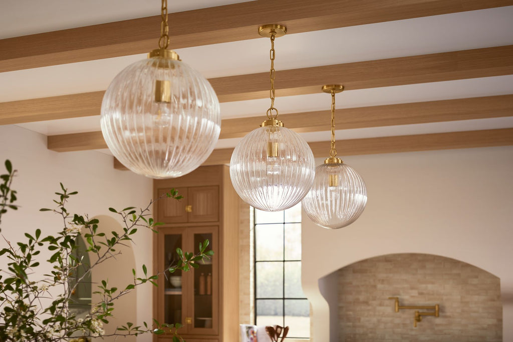 KOHLER K-32259-PE01-2GL Embra By Studio Mcgee 14" Pendant - Brushed Moderne Brass