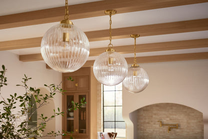 KOHLER K-32259-PE01-2GL Embra by Studio McGee 14" pendant - Brushed Moderne Brass