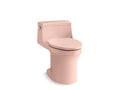 KOHLER K-5172-V10 San Souci One-Piece Compact Elongated Toilet With Concealed Trapway, 1.28 Gpf - 150Th Peachblow