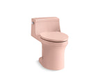 KOHLER K-5172-V10 San Souci One-Piece Compact Elongated Toilet With Concealed Trapway, 1.28 Gpf - 150Th Peachblow