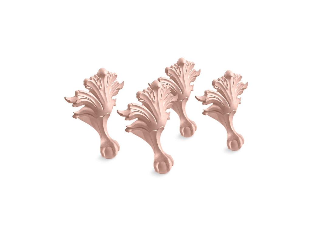KOHLER K-204-V10 Artifacts Ball-And-Claw Feet - 150Th Peachblow