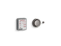 KOHLER K-5548-K1-TT Invigoration Series Digital Steam Adapter Kit - Vibrant Titanium
