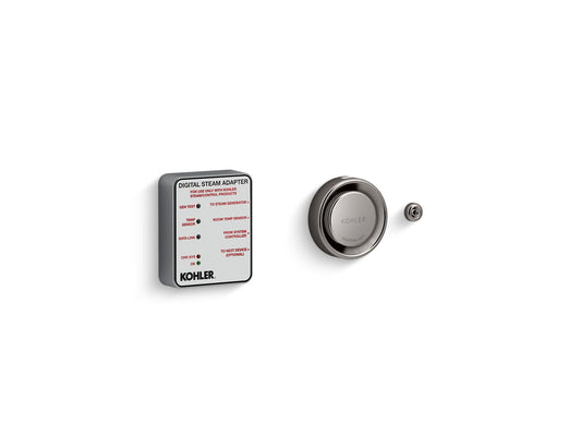 KOHLER K-5548-K1-TT Invigoration Series Digital steam adapter kit - Vibrant Titanium