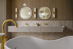 KOHLER K-T77984-4-BN Components Floor-Mount Bath Filler Trim With Lever Handles And Handshower - Vibrant Brushed Nickel