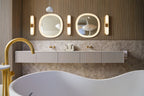 KOHLER K-T77984-4-BN Components Floor-Mount Bath Filler Trim With Lever Handles And Handshower - Vibrant Brushed Nickel