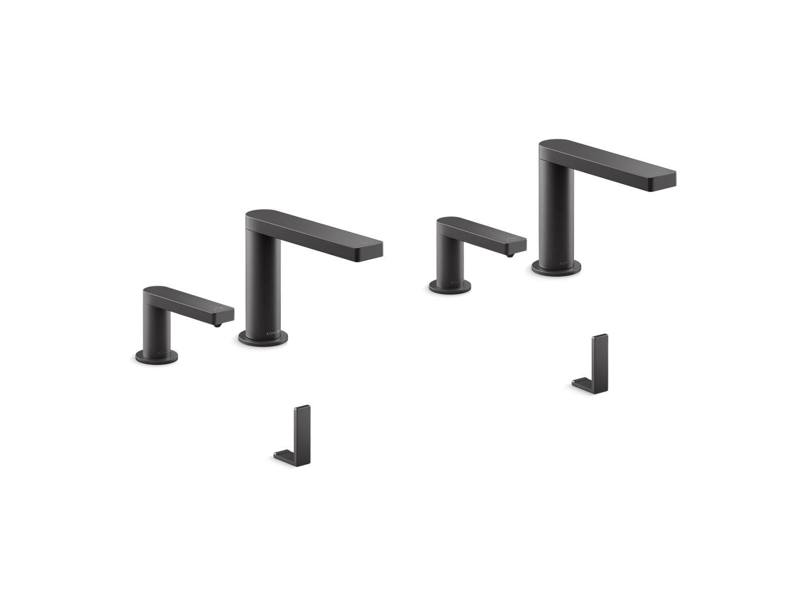 KOHLER K-181030-BC1-BL Touchless lavatory faucets and soap dispensers for Constellation™ lavatory system, 0.5 gpm  -  Matte Black