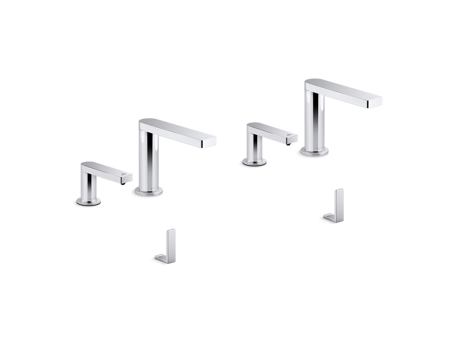 KOHLER K-181032-BC1-CP Composed Touchless Lavatory Faucets And Soap Dispensers For Constellation Lavatory System, 0.5 Gpm - Polished Chrome
