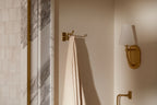 KOHLER K-35927-BL Castia By Studio Mcgee Double Robe Hook - Matte Black