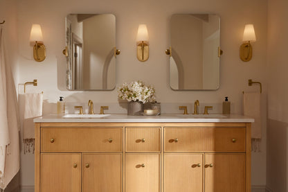 KOHLER K-32255-SC01-SNL Kernen by Studio McGee One-light sconce - Polished Nickel