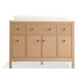 KOHLER K-35021-SWK Malin By Studio Mcgee 48" Bathroom Vanity Cabinet With Sink And Quartz Top In White Oak