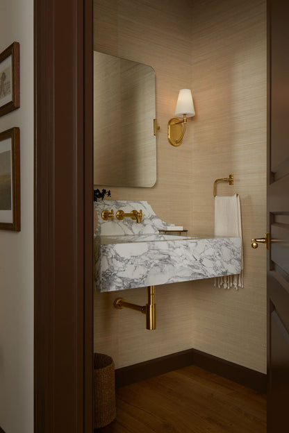 KOHLER K-35928-2MB Castia by Studio McGee Towel ring - Vibrant Brushed Moderne Brass