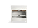 KOHLER K-35020-SWK Malin By Studio Mcgee 36" Bathroom Vanity Cabinet With Sink And Quartz Top - White Oak
