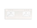 KOHLER K-35028-DWG Seagrove By Studio Mcgee 60" Bathroom Vanity Cabinet With Sinks And Quartz Top - Ferrous Grey