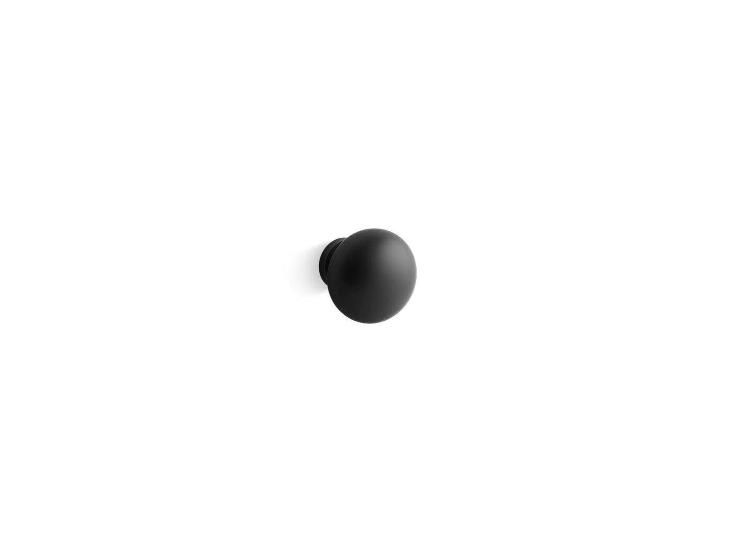 KOHLER K-29979-BL Malin By Studio Mcgee Cabinet Knob In Matte Black