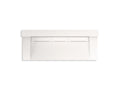 KOHLER K-81027-BSS-KCD Constellation 60" Wall-Mount Trough Lavatory System With Backsplash - Designer White