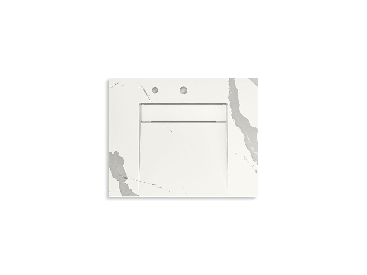KOHLER K-81029-BSS-KEB Constellation 30" Wall-Mount Lavatory System - Et Bianco Cal