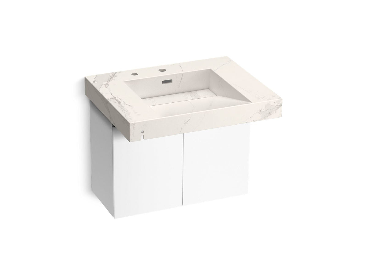 KOHLER K-81029-BPW-KEG Constellation 30" Wall-Mount Lavatory System - Et Cal Gold