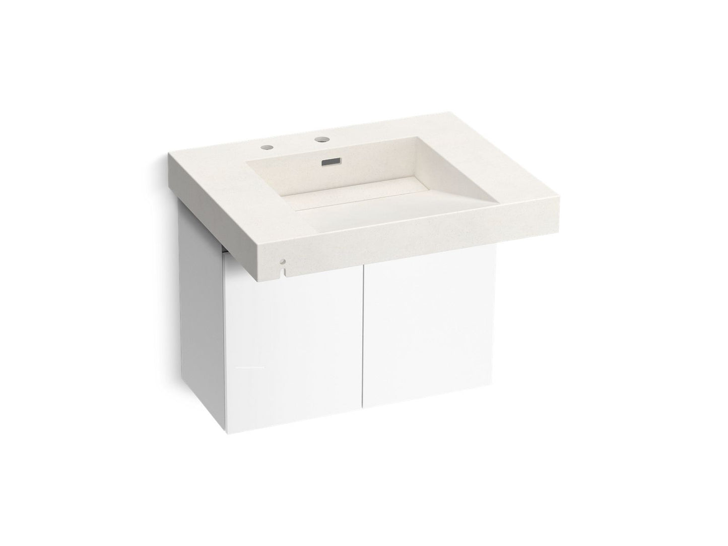 KOHLER K-81029-BPW-KCR Constellation 30" Wall-Mount Lavatory System In Arrow Root