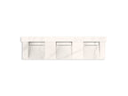 KOHLER K-81026-BSS-KEG Constellation 90" Wall-Mount Basin Lavatory System With Backsplash - Et Cal Gold