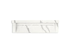KOHLER K-81028-BSS-KEB Constellation 90" Wall-Mount Trough Lavatory System With Backsplash - Et Bianco Cal