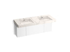 KOHLER K-81030-BPW-KEG Constellation 60" Wall-Mount Basin Lavatory System - Et Cal Gold