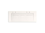 KOHLER K-81032-BSS-KCR Constellation 60" Wall-Mount Trough Lavatory System - Arrow Root