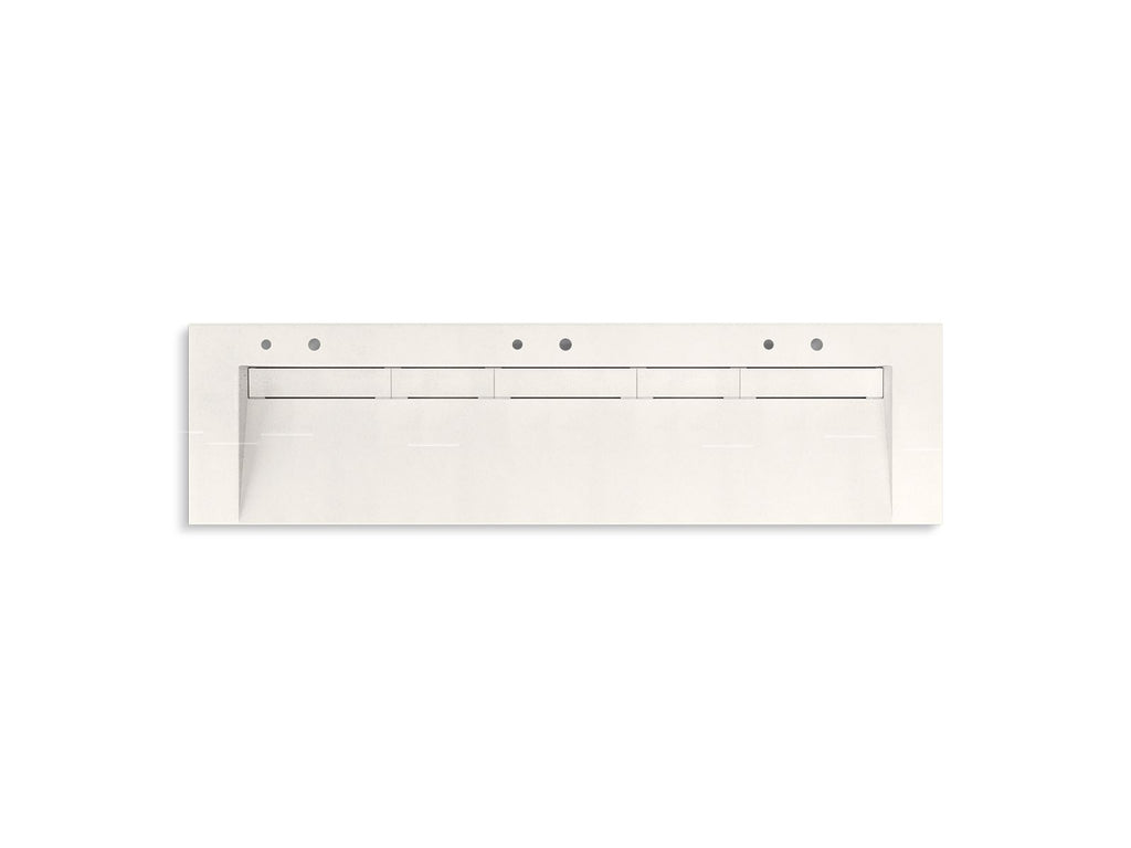 KOHLER K-81033-BSS-KCR Constellation 90" Wall-Mount Trough Lavatory System - Arrow Root