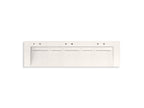 KOHLER K-81033-BSS-KCR Constellation 90" Wall-Mount Trough Lavatory System - Arrow Root