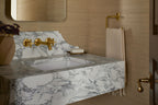 KOHLER K-T35909-3-2MB Castia By Studio Mcgee Wall-Mount Bathroom Sink Faucet Trim, 1.2 Gpm - Vibrant Brushed Moderne Brass