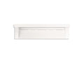 KOHLER K-81028-BPW-KCD Constellation 90" Wall-Mount Trough Lavatory System With Backsplash - Designer White