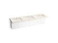 KOHLER K-81031-BPW-KCR Constellation 90" Wall-Mount Basin Lavatory System - Arrow Root