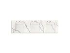 KOHLER K-81031-BSS-KEB Constellation 90" Wall-Mount Basin Lavatory System - Et Bianco Cal