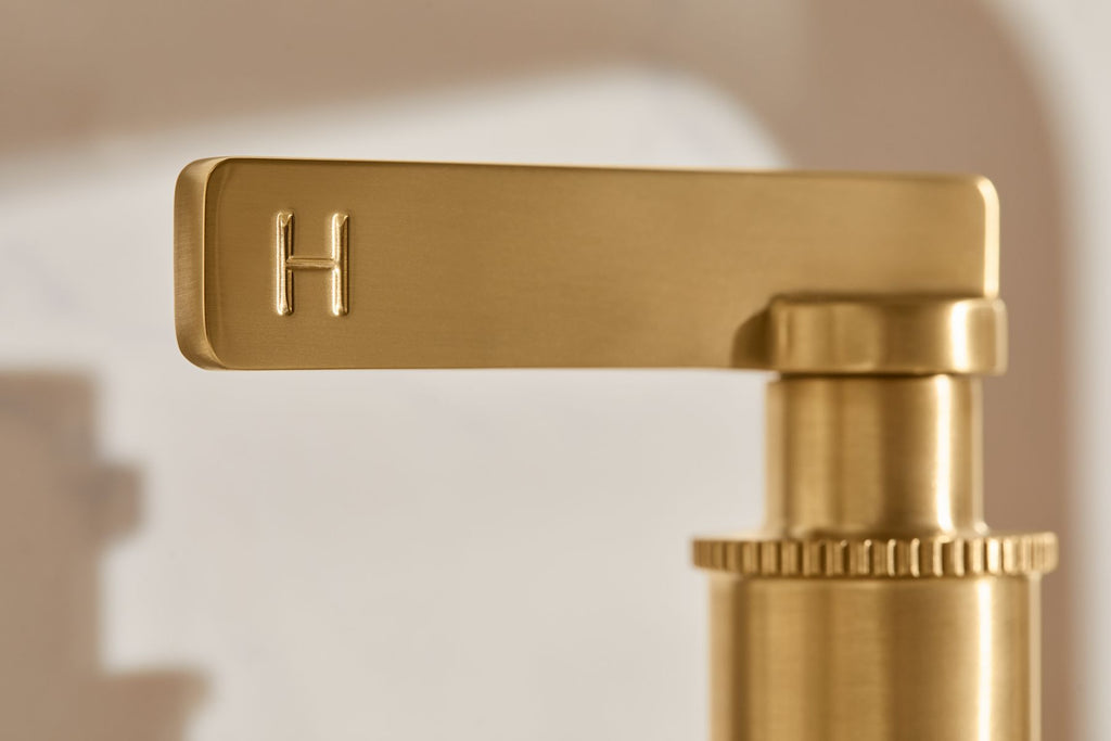 KOHLER K-35908-4-2MB Castia By Studio Mcgee Widespread Bathroom Sink Faucet, 1.2 Gpm - Vibrant Brushed Moderne Brass
