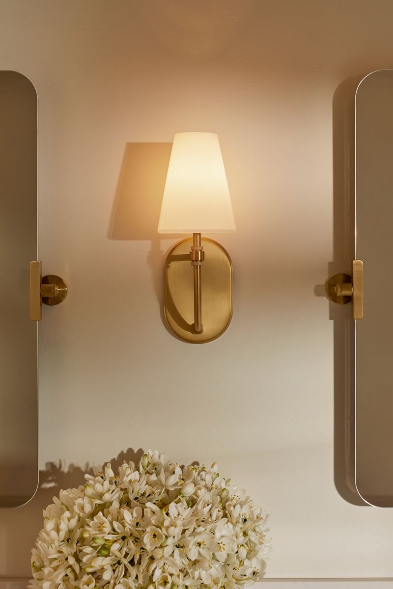 KOHLER K-32255-SC01-BLL Kernen By Studio Mcgee One-Light Sconce - Matte Black