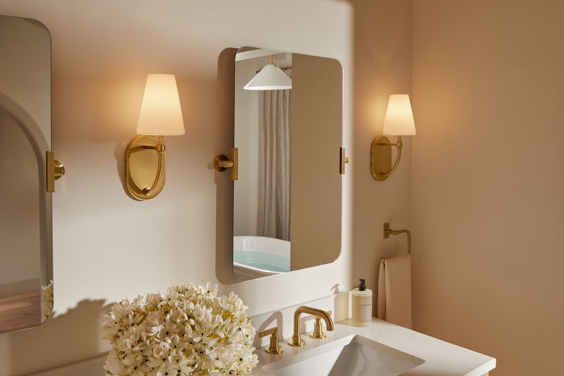KOHLER K-34969-BL Castia By Studio Mcgee 20" X 30" Rectangular Mirror - Matte Black