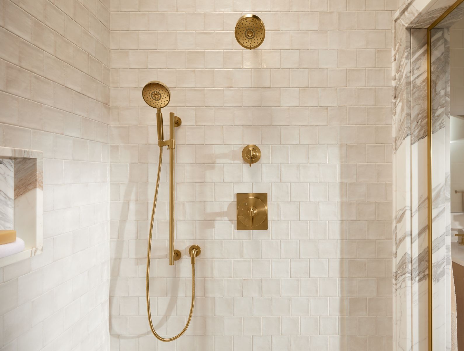 KOHLER K-TS35916-4Y-SN Castia By Studio Mcgee Rite-Temp Shower Trim Kit, 2.5 Gpm - Vibrant Polished Nickel