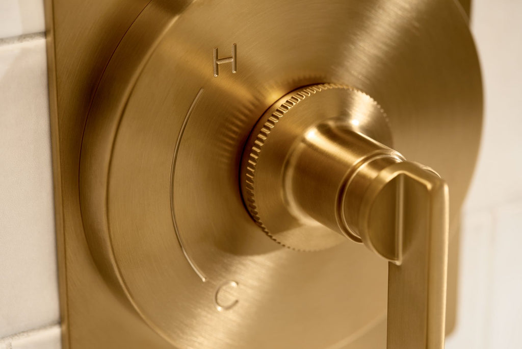KOHLER K-TS35916-4Y-SN Castia By Studio Mcgee Rite-Temp Shower Trim Kit, 2.5 Gpm - Vibrant Polished Nickel