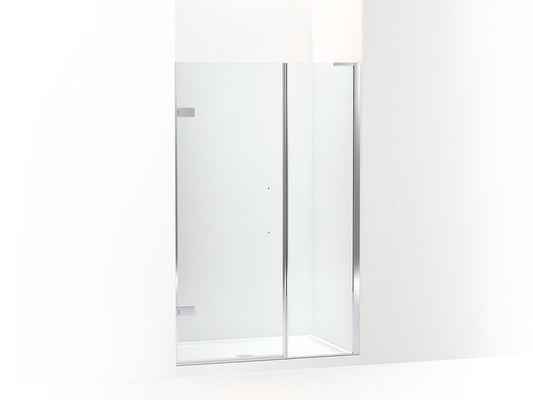 KOHLER K-27715-10L-SHP Composed 3/8" Pivot Door Glass And Hardware, No Handle In Bright Polished Silver