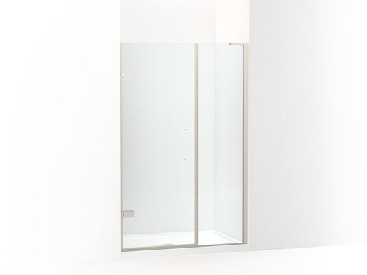 KOHLER K-27715-10L-BNK Composed 3/8" Pivot Door Glass And Hardware, No Handle In Anodized Brushed Nickel