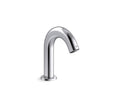 KOHLER K-104BB76-SBNA-CP Oblo Touchless Single-Hole Lavatory Faucet With Kinesis Sensor Technology, Dc-Powered, Less Drain, 0.5 Gpm - Polished Chrome