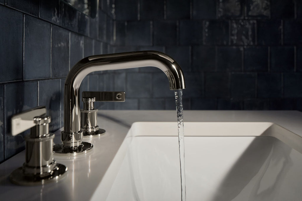 KOHLER K-35908-4-2MB Castia By Studio Mcgee Widespread Bathroom Sink Faucet, 1.2 Gpm - Vibrant Brushed Moderne Brass
