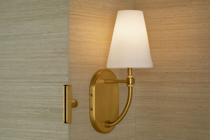 KOHLER K-32255-SC01-SNL Kernen by Studio McGee One-light sconce - Polished Nickel