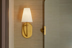 KOHLER K-32255-SC01-BLL Kernen By Studio Mcgee One-Light Sconce - Matte Black