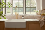 KOHLER K-28360-2MB Edalyn By Studio Mcgee Semi-Professional Kitchen Sink Faucet With Two-Function Sprayhead - Vibrant Brushed Moderne Brass